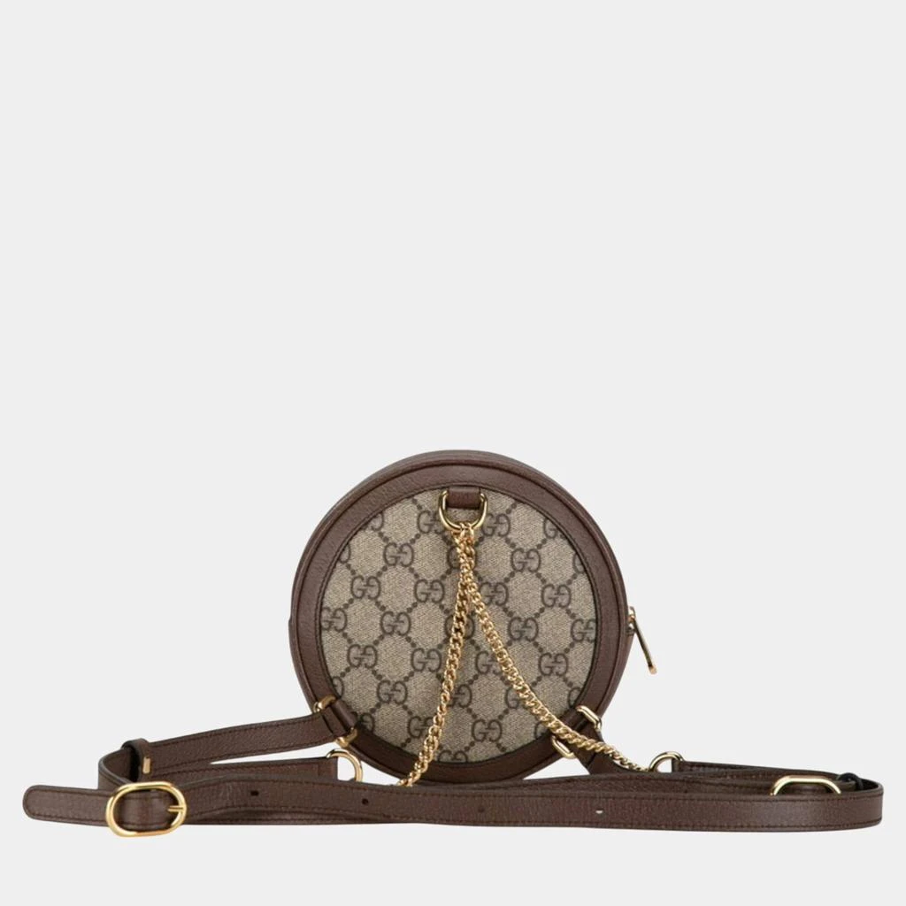 Gucci BackPack Bag Sherry Line Brown PVC Gucci | Bags | Gucci Backpack Bag Sherry Line Brown Pvc  main image 4
