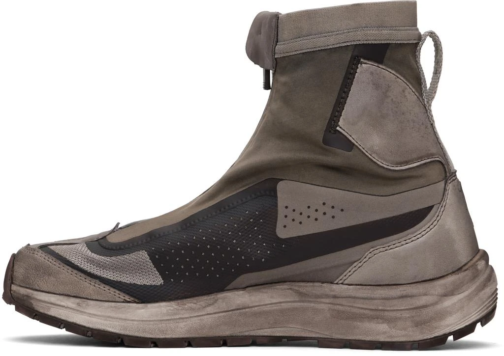11 by Boris Bidjan Saberi Taupe Salomon Edition Bamba 2 High V2 Sneakers 3