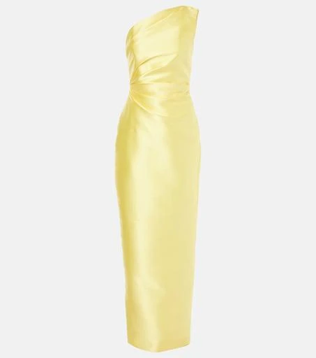 chinese dress ladies The Moore Maxi Dress in Black  Solace London