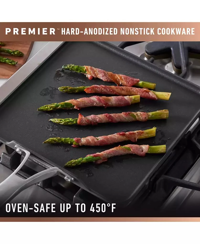 Calphalon Premier Hard-Anodized Nonstick 11" Square Griddle Pan 5