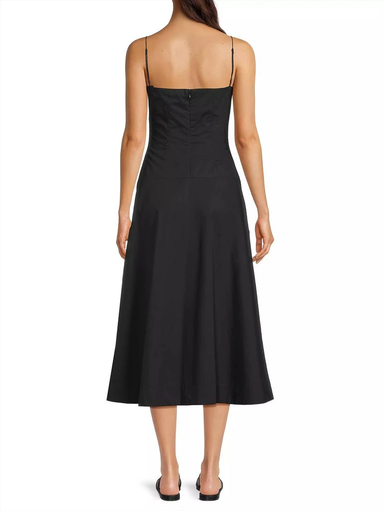 Faithfull the Brand Ostano Cotton Midi-Dress 5