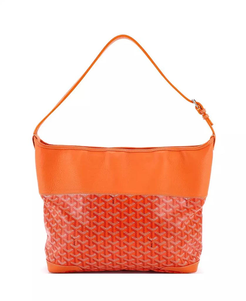 Pre-Owned Goyard Grenadine Hobo Coated Canvas with Leather