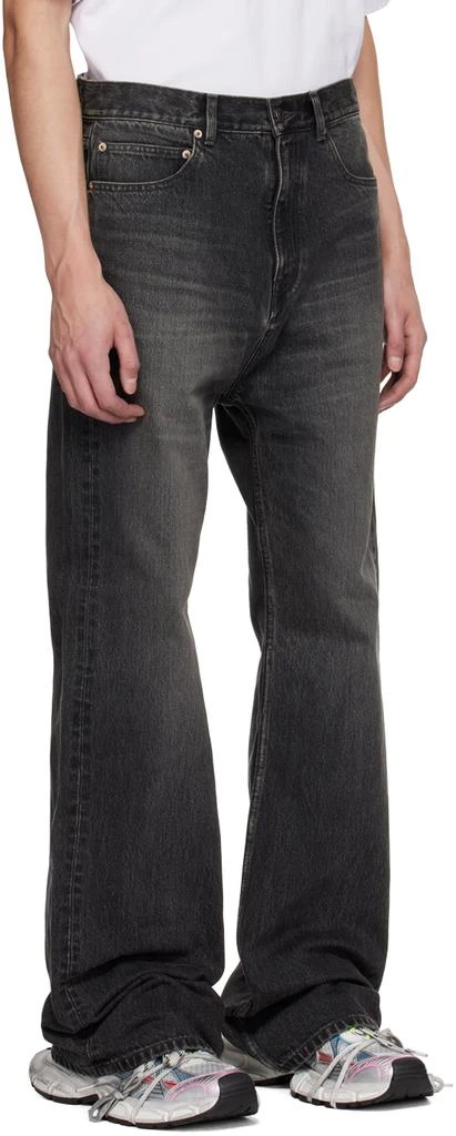 Balenciaga Black Flared Jeans 2