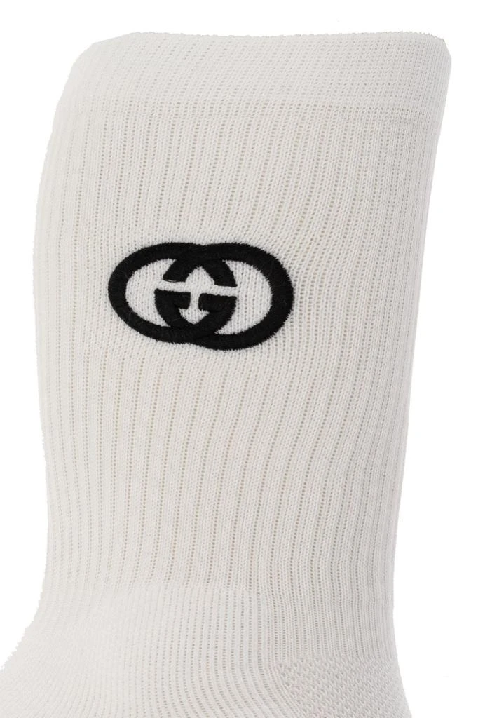 Gucci Gucci Interlocking G Stretched Ankle Socks 2