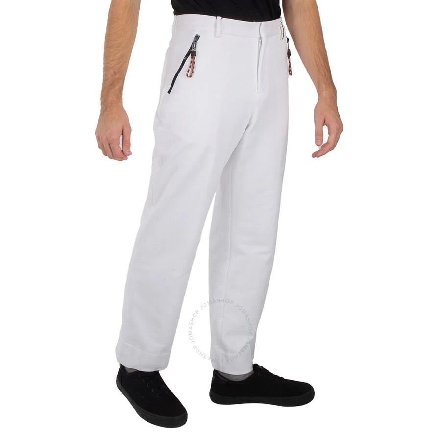 Burberry Optic White Wide-Leg Tailored Trousers 3