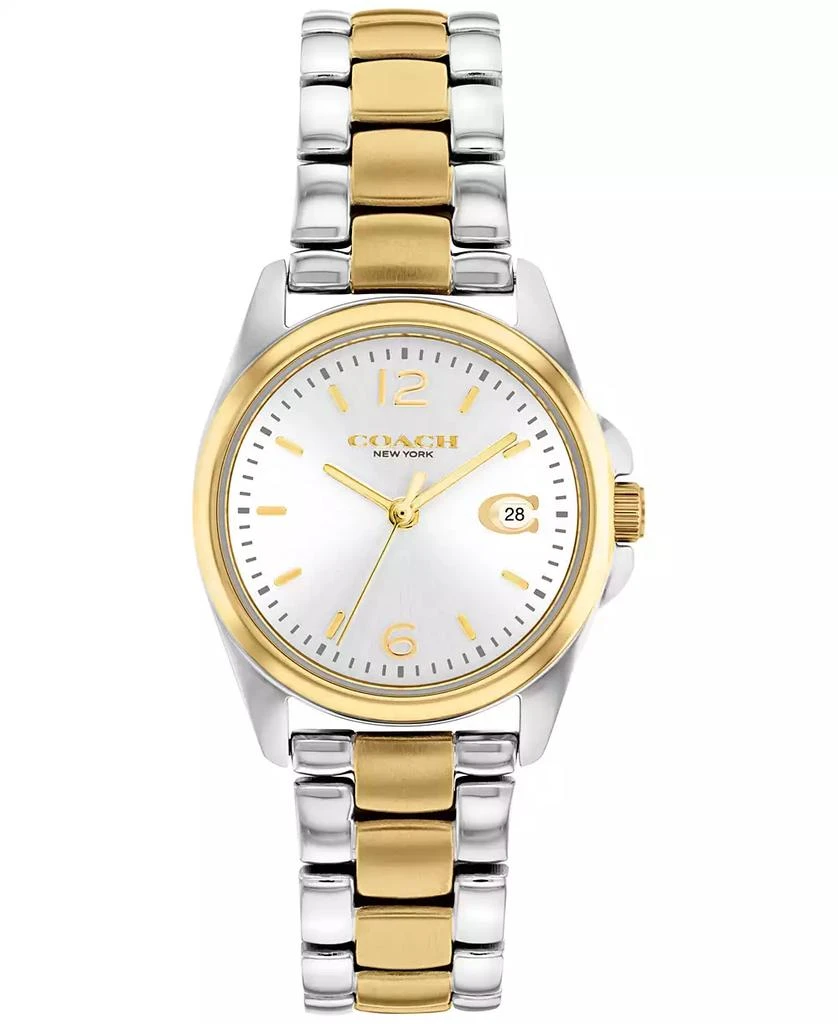 COACH Women's Greyson Two-Tone Stainless Steel Bracelet Watch 28mm 1