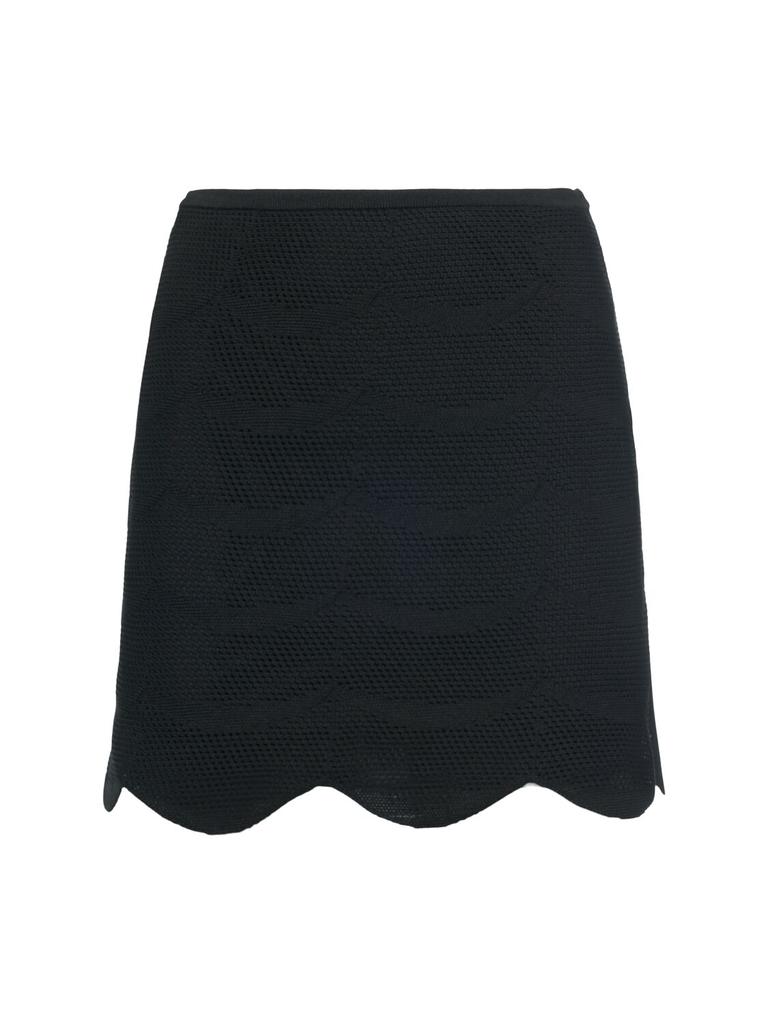Tom Ford Tom Ford Ribbed Cashmere Midi Pencil Skirt Clothing