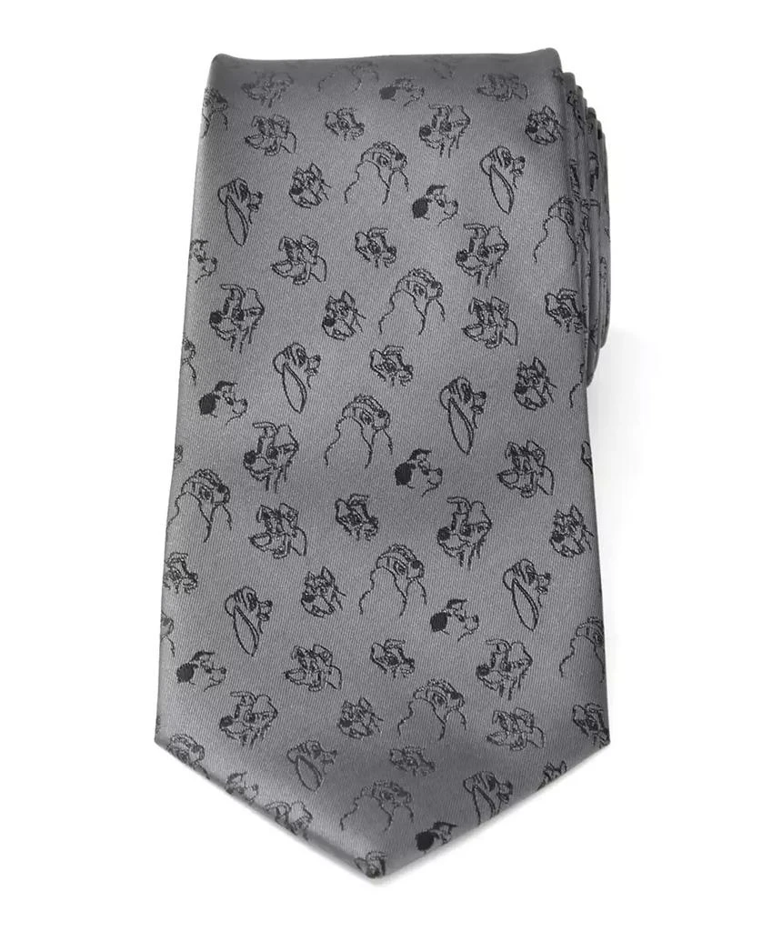 Disney Men's Dog Print Tie 2