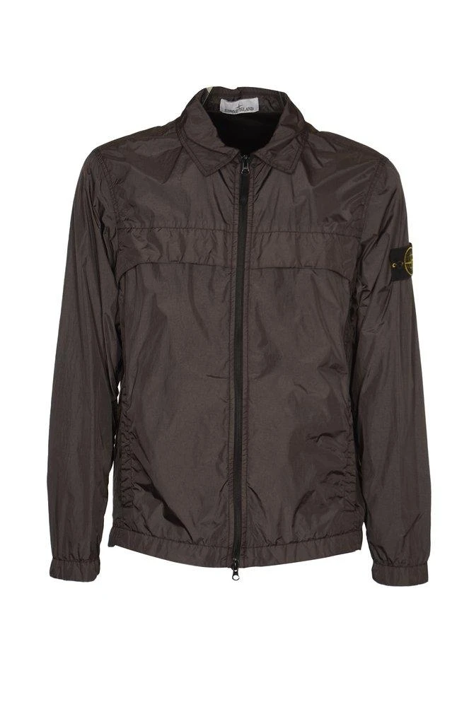 Stone Island Stone Island Crinkle Reps Zipped Shirt Jacket 1