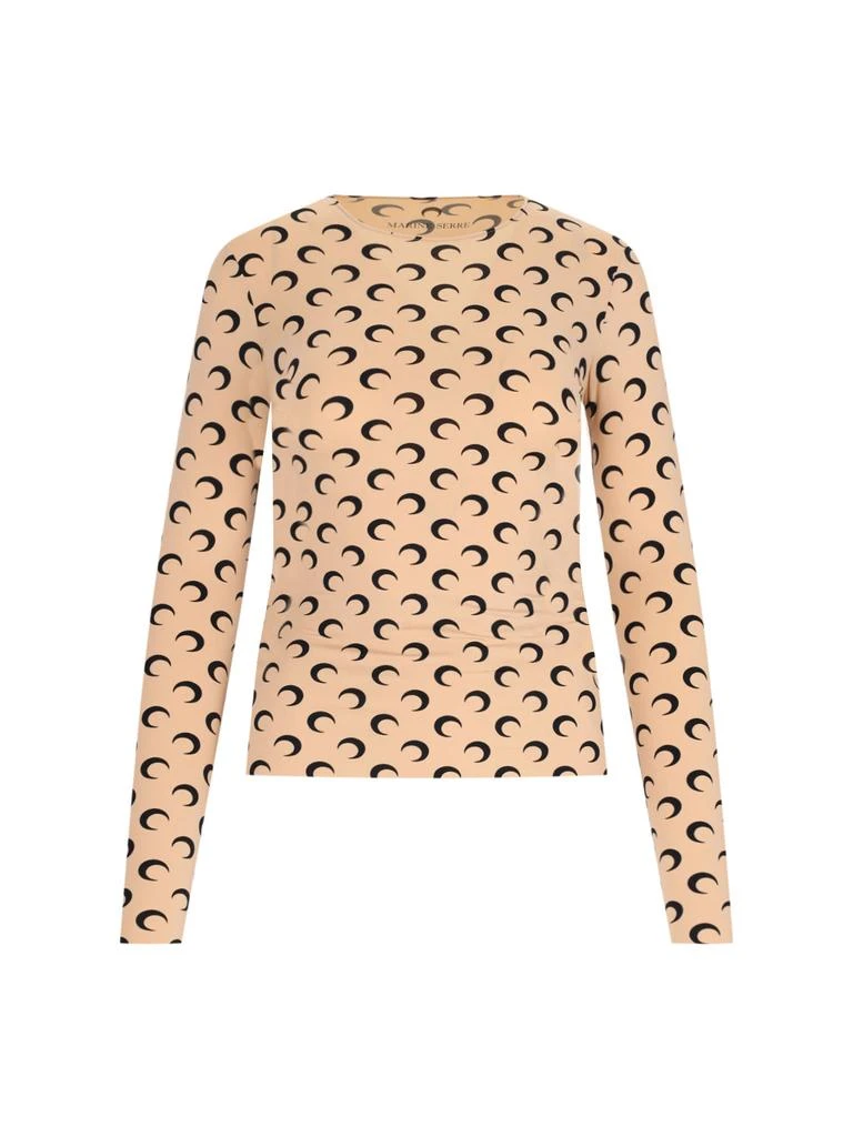 MARINE SERRE T-Shirts And Polos Beige