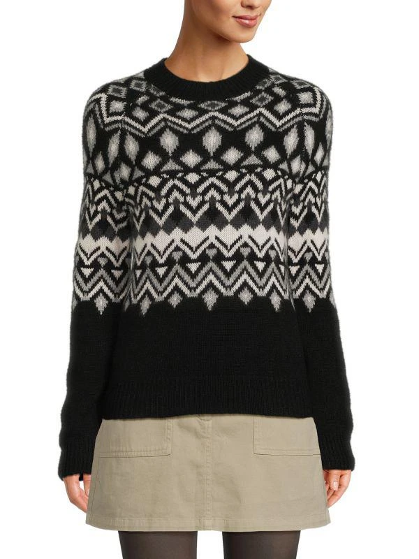 Filoro Fair Isle Cashmere Sweater 1