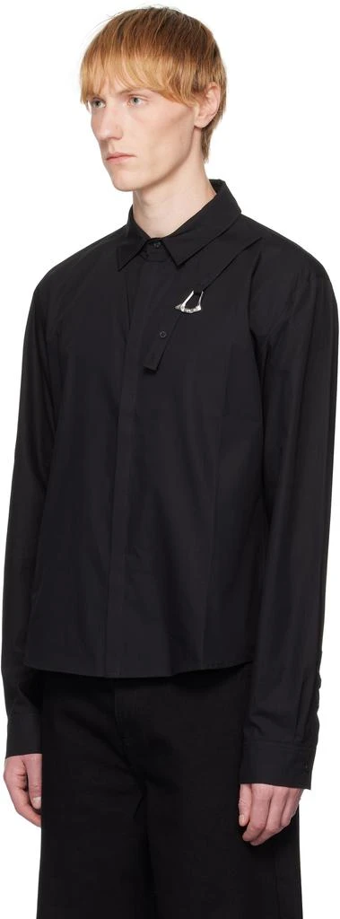 Heliot Emil Black Corrosion Shirt 4