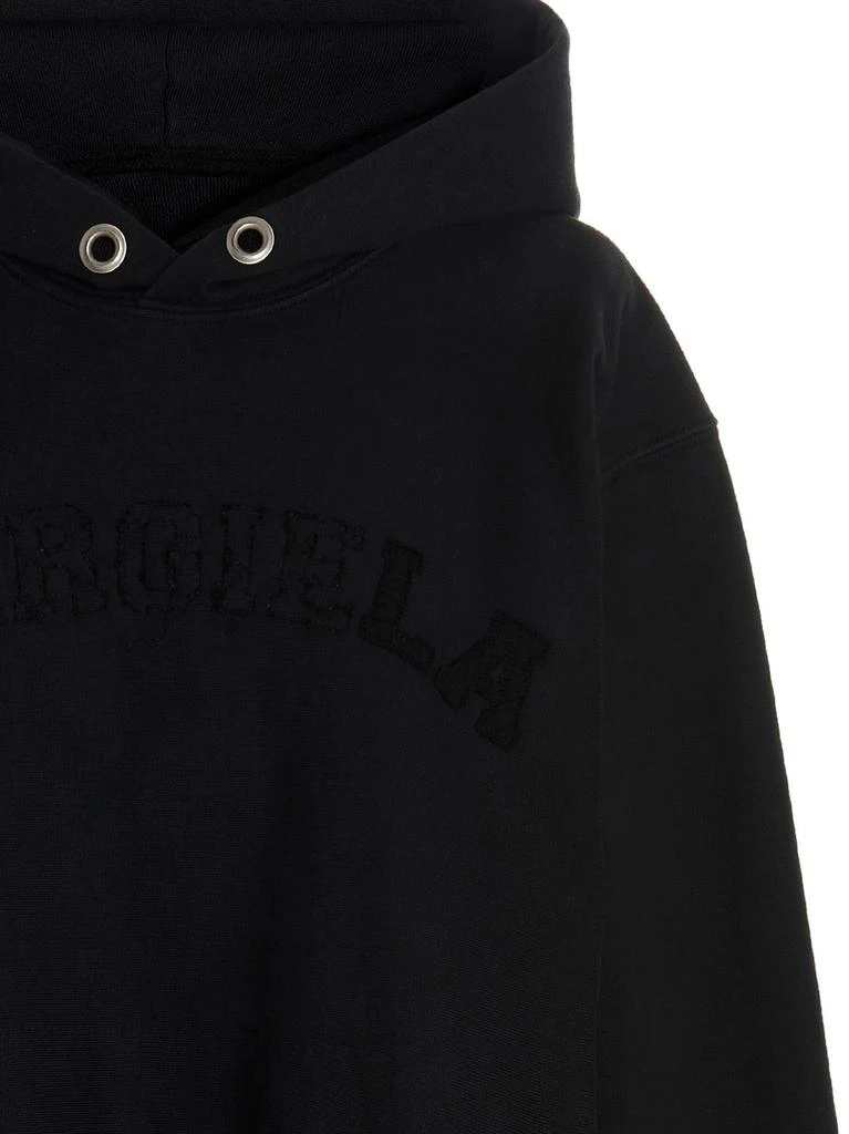 MAISON MARGIELA Maison Margiela Logo Fleece Hoodie 3