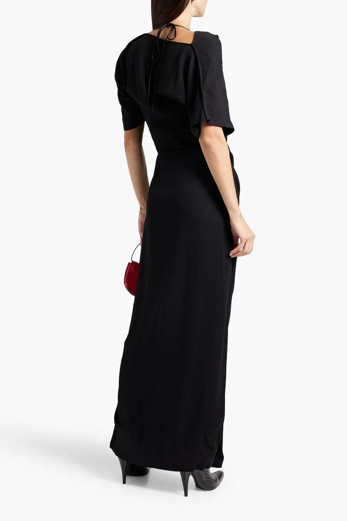 Acne Studios Crepe maxi dress 3