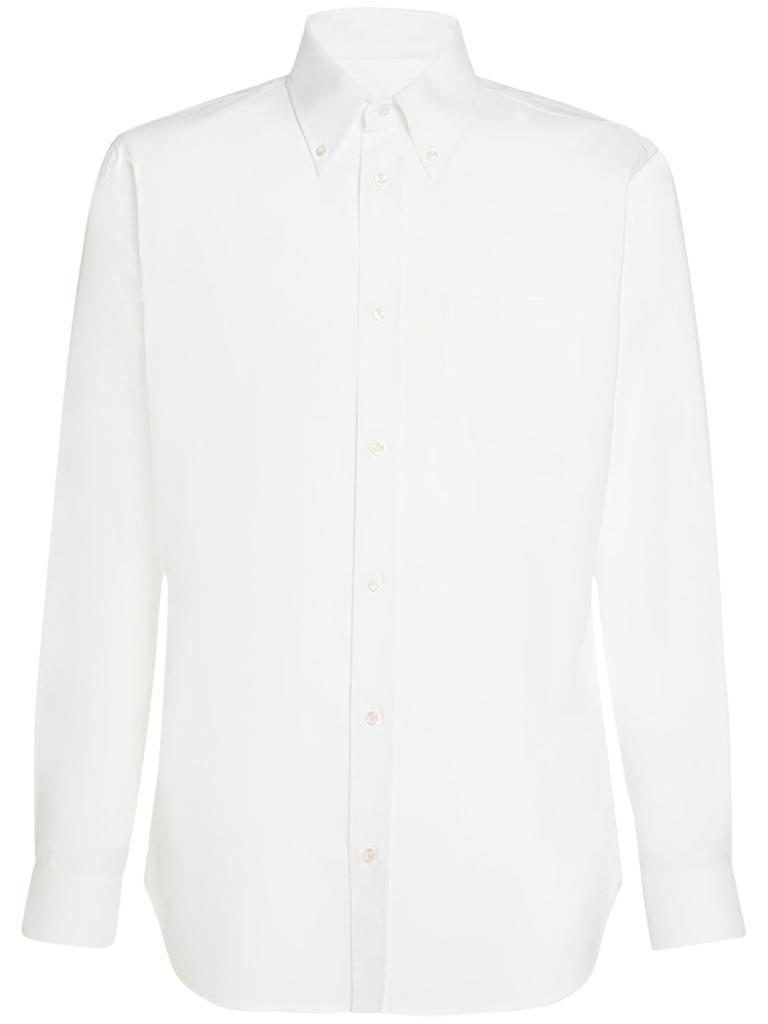 LORO PIANA Agui Cotton Oxfort Shirt