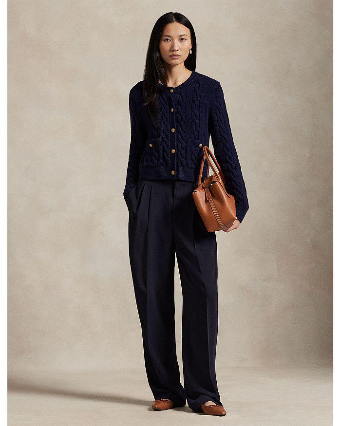 Ralph Lauren Cable Wool Cashmere Cardigan