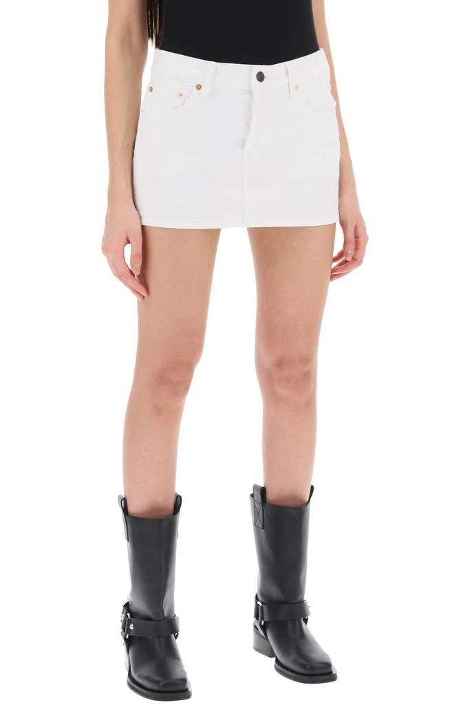 WARDROBE.NYC denim mini skirt 2