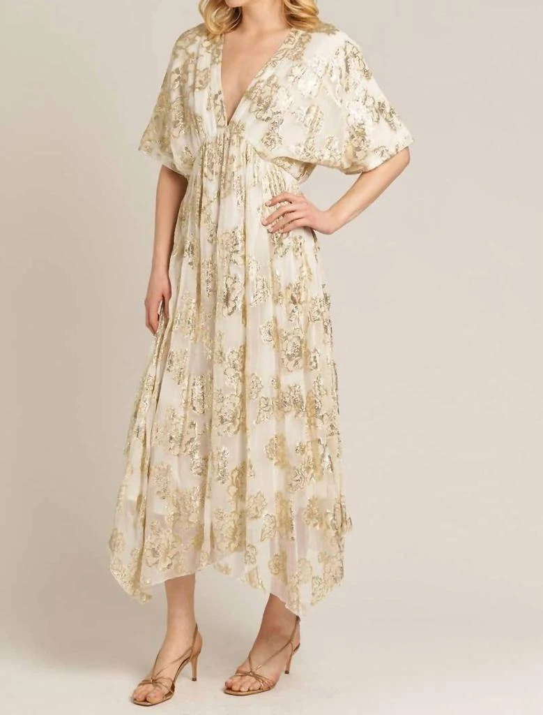En Creme En Creme - Sands Foil Maxi Dress 4