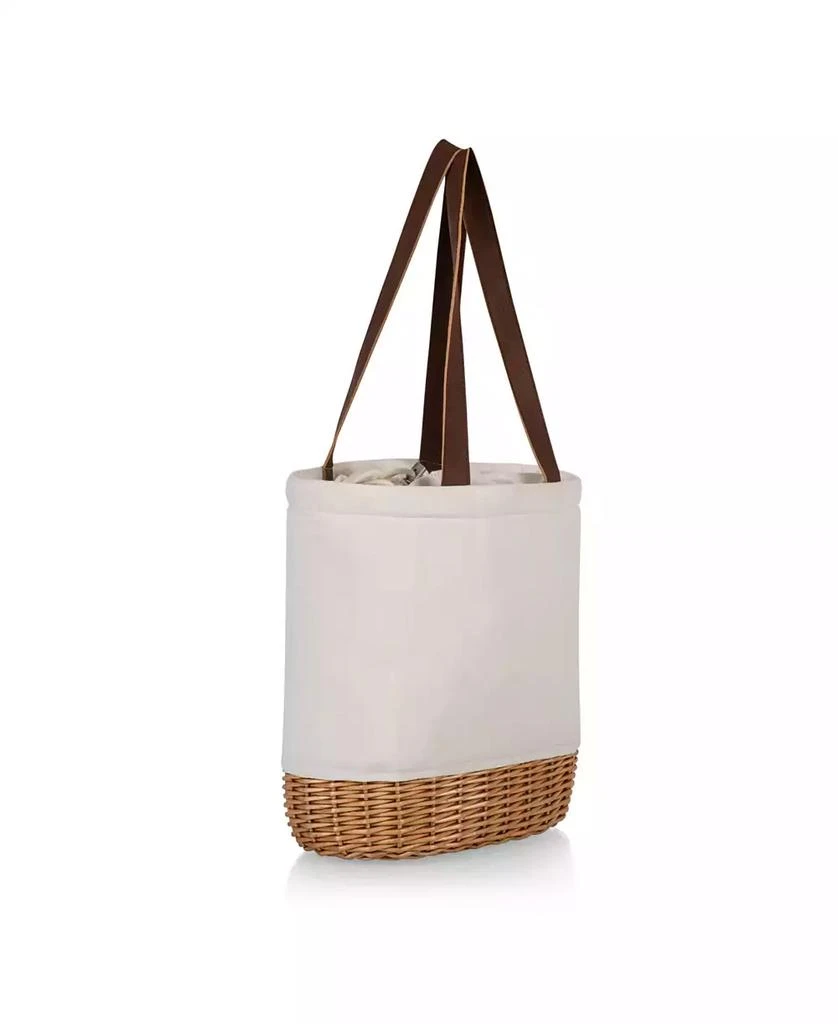 Picnic Time Pico Willow and Canvas Lunch Basket Bag 5