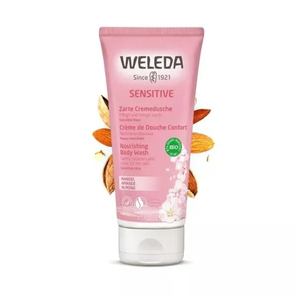 Weleda Weleda Almond Sensitive Nourishing Body Wash 200ml 1