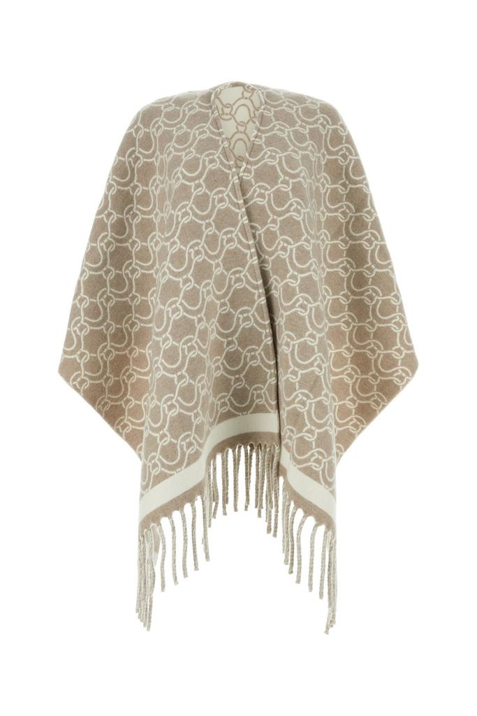 Salvatore Ferragamo Ferragamo Nadir Print Reversible Cape