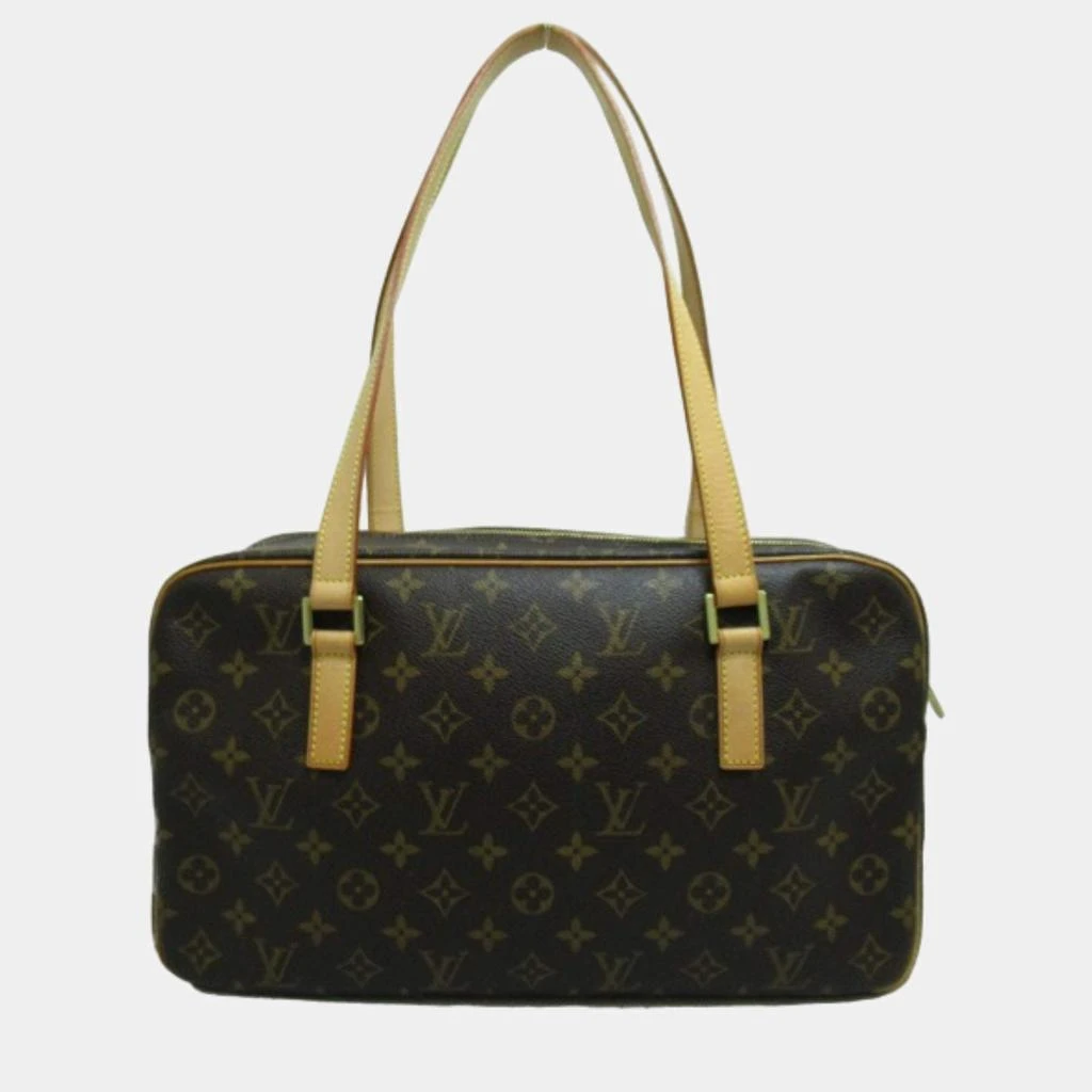 Louis Vuitton Louis Vuitton Brown Canvas Monogram Cite GM Crossbody Bag 3