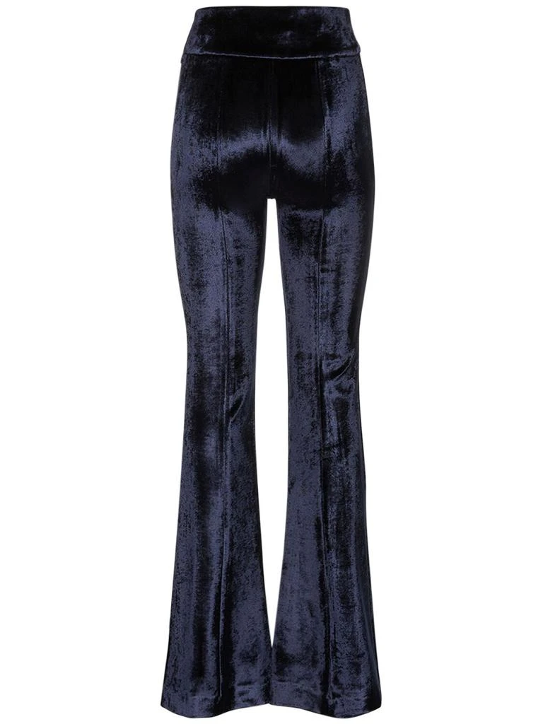 GALVAN Bonded Velvet High Waisted Pants 4