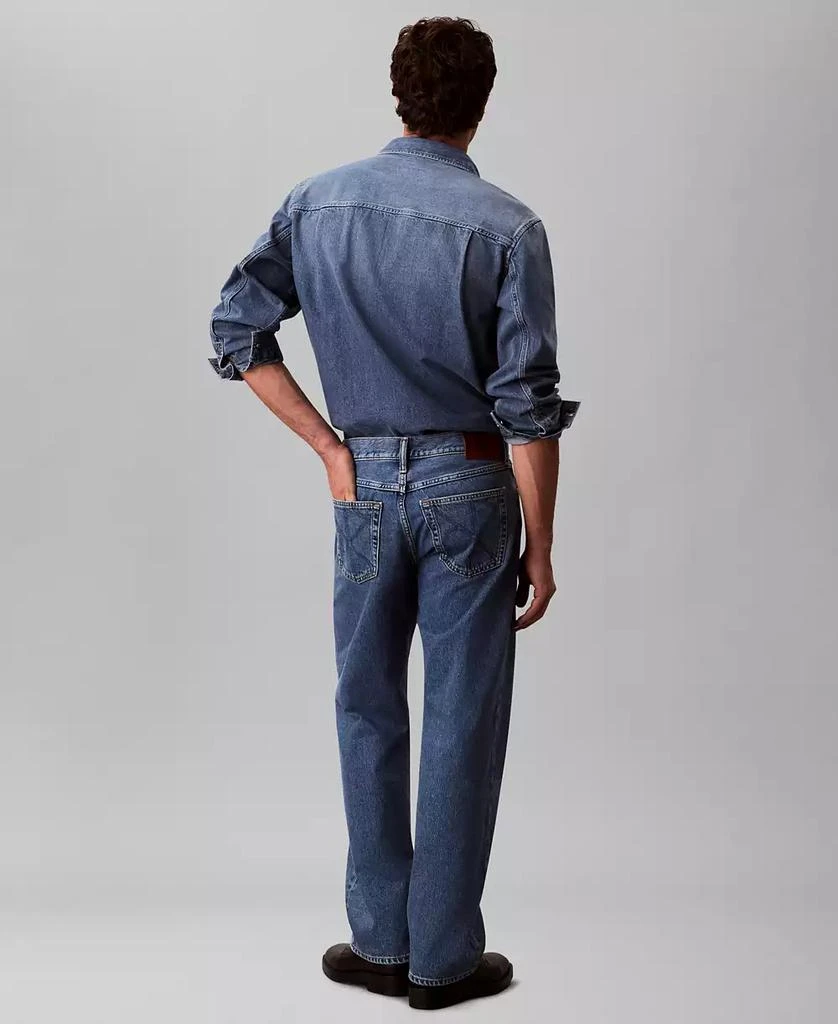 Calvin Klein Men's 90s Mid-Rise Straight Jeans 5