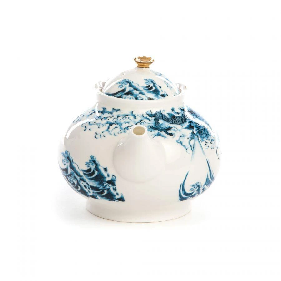 SELETTI Teiera Hybrid-smeraldina 2