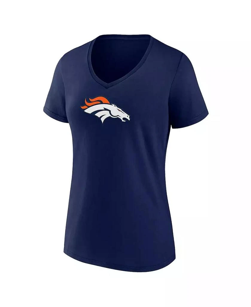 Fanatics Women's Navy Denver Broncos Mother's Day V-Neck T-Shirt 2