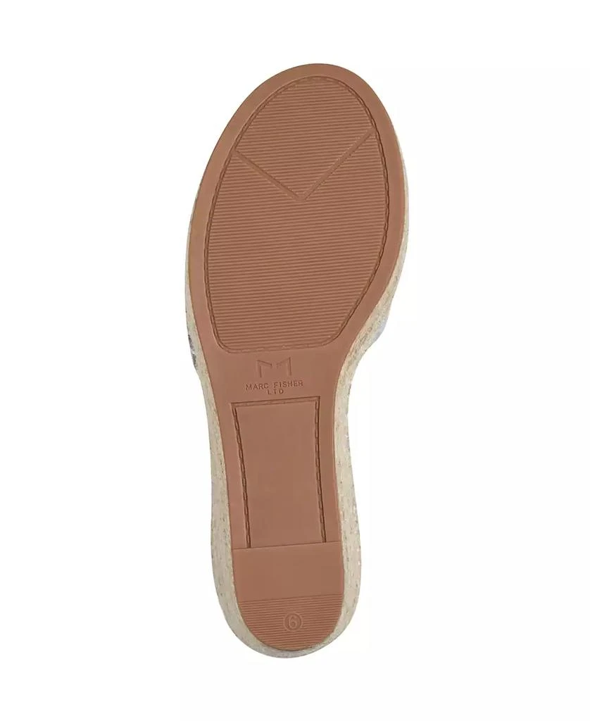 Marc Fisher Women's Alida High Platform Espadrille Wedge Sandals 5