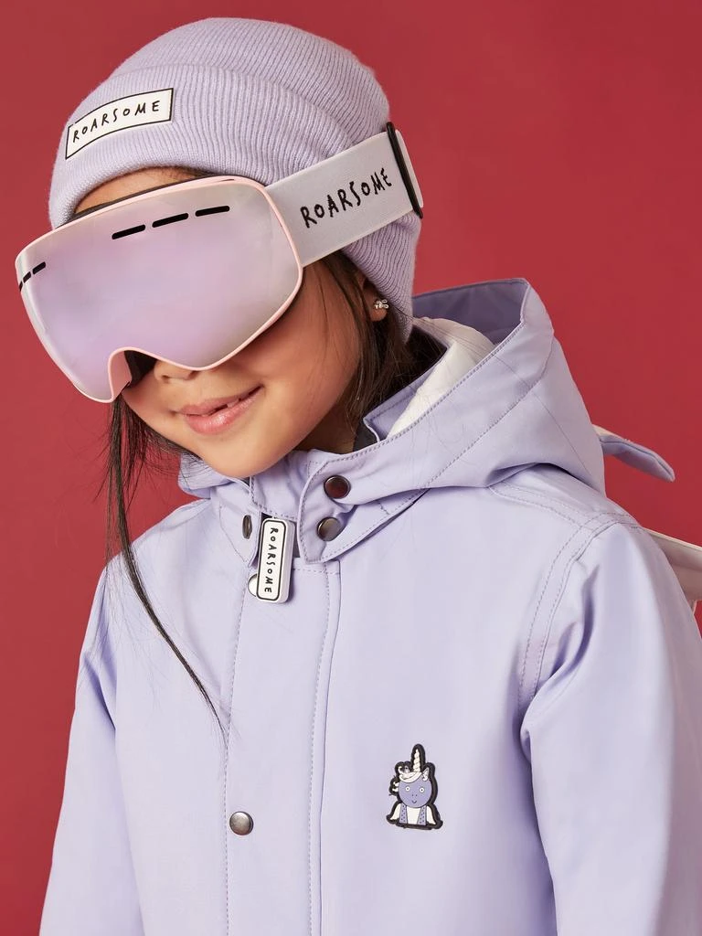 Roarsome Roarsome Kids Ski Goggles in Pink 2