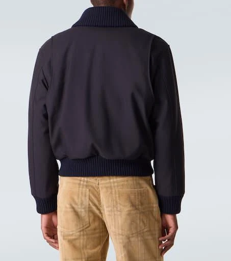 Burberry Wool-blend bomber jacket 4