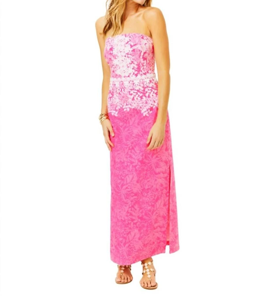 Shop Kristella Beaded Strapless Maxi Dress In Pink Shadow Dancer on Sale at  BeyondStyle  Get 52% Off Kristella Beaded Strapless Maxi Dress In Pink  Shadow Dancer with Limited-Time Flash Deals, Exclusive