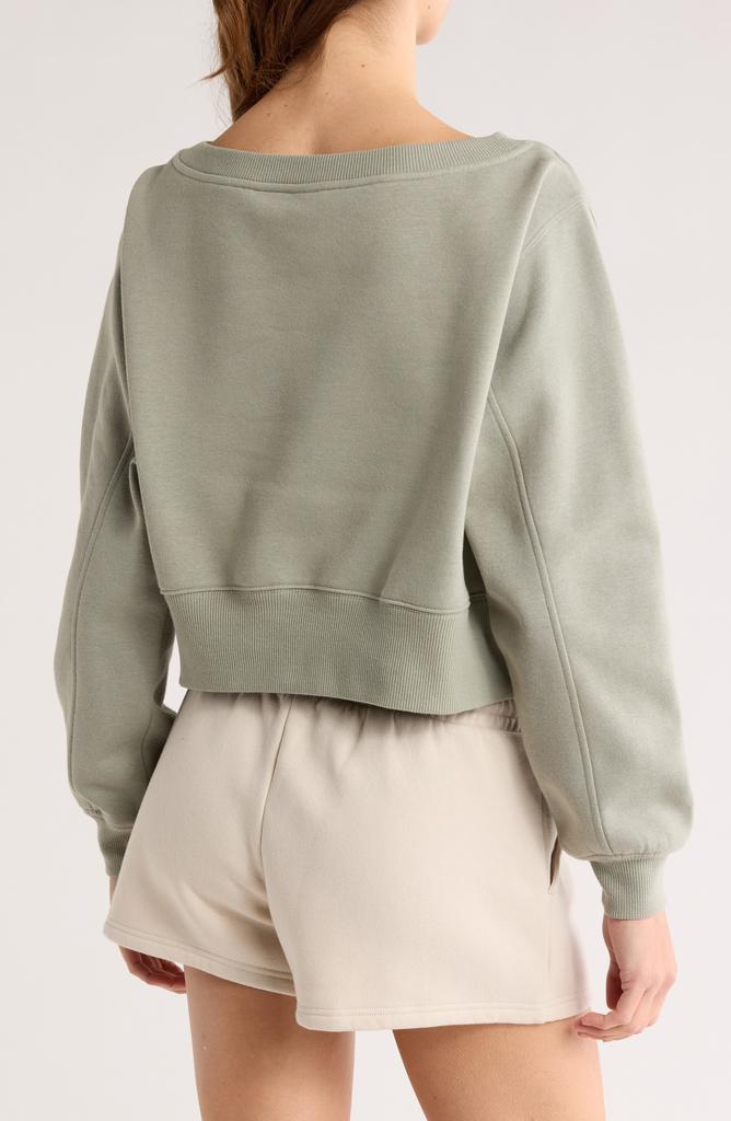 Abound V-Neck Crop Sweatshirt