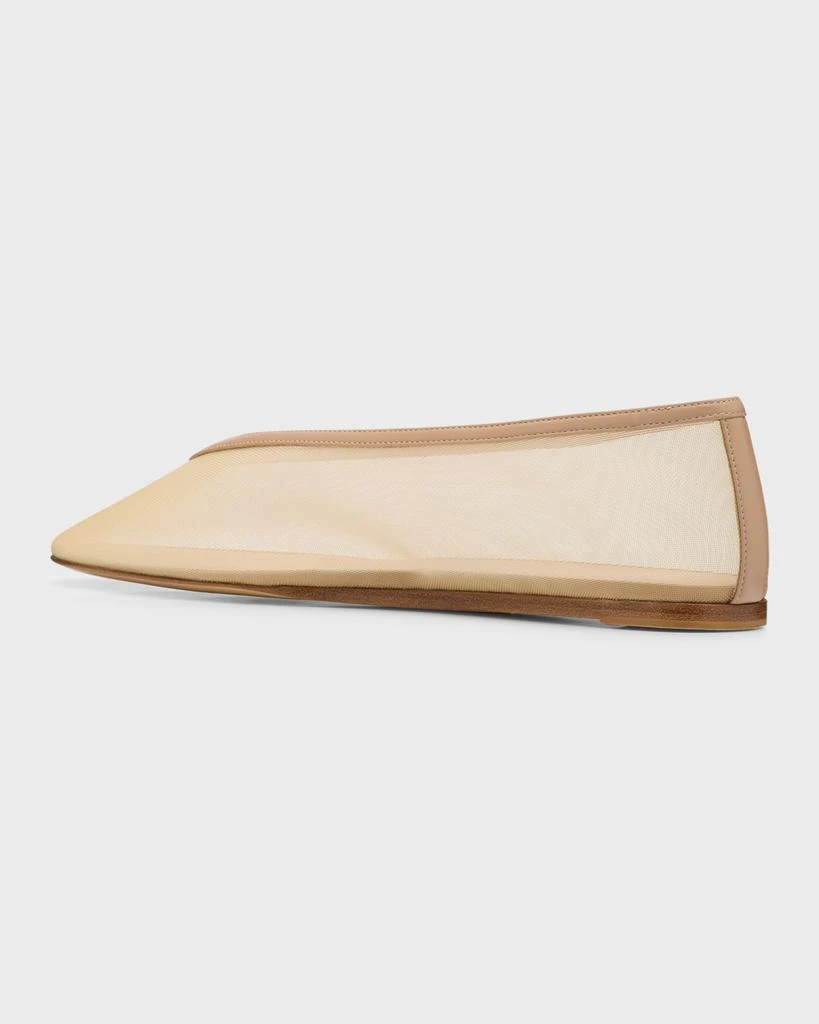 Le Monde beryl Luna Sheer Mesh Ballerina Flats 4
