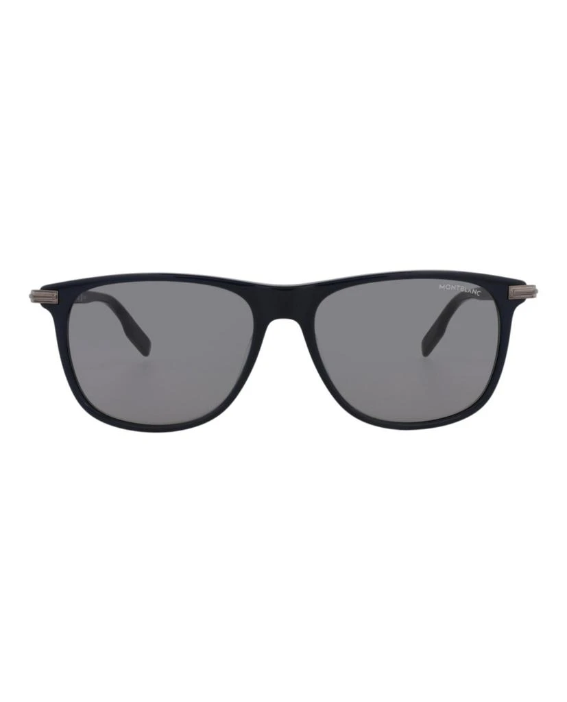 Montblanc Square-Frame Acetate Sunglasses 1