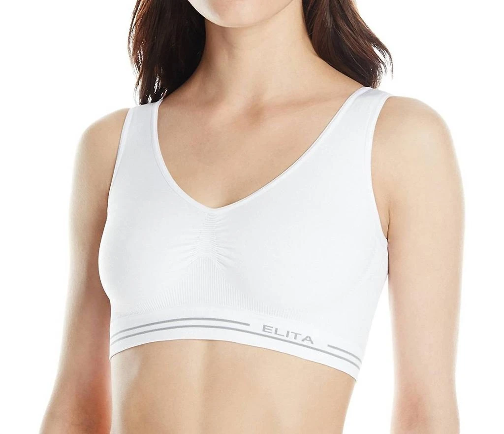 Elita Elita - Signature Seamless Molded Crop Top Bra 1