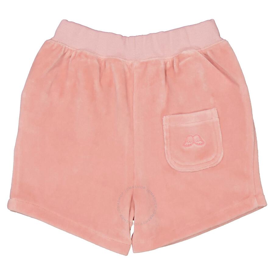 Marie Chantal Girls Velour Angel Wing Shorts