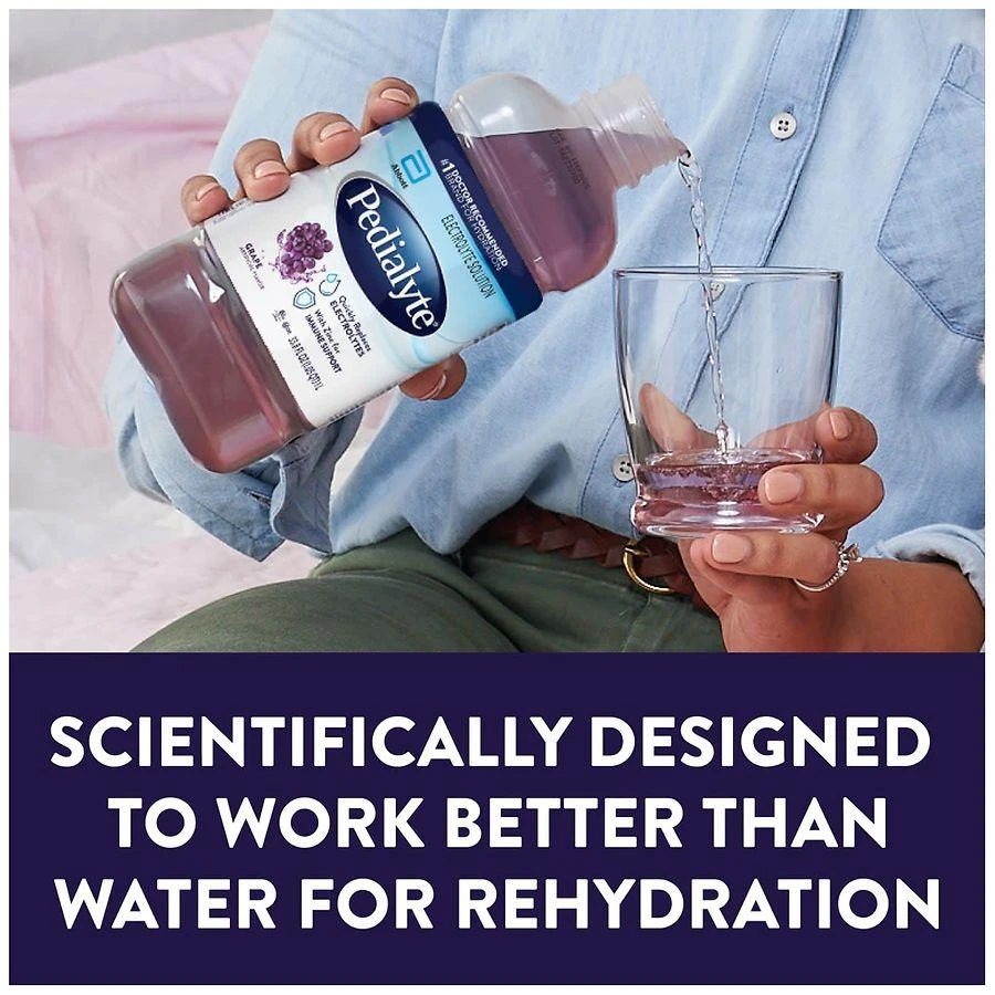 Pedialyte Electrolyte Solution Grape 10