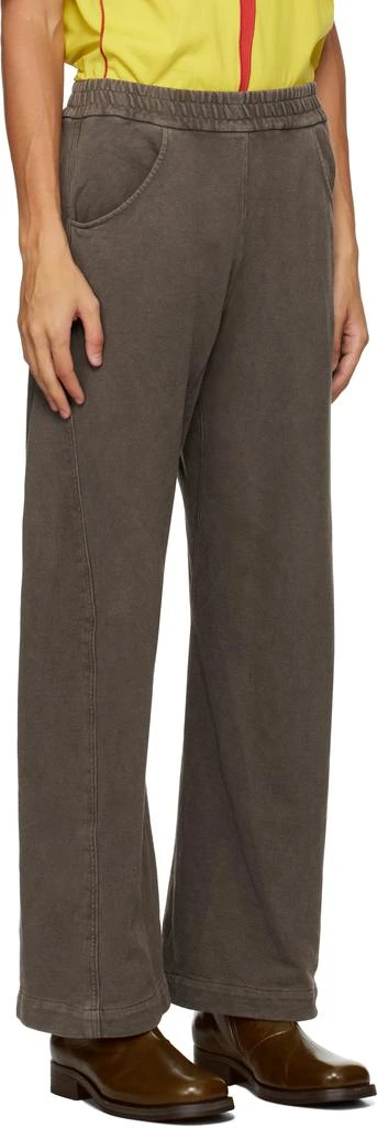 Omar Afridi Brown Shabby Twisted Lounge Pants 2