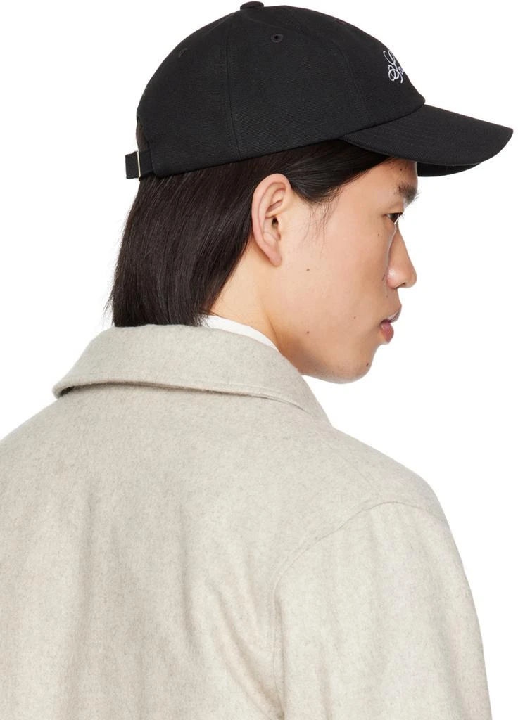 A.P.C. Black JJJJound Edition 'Hôtel Souvenirs' Cap 3