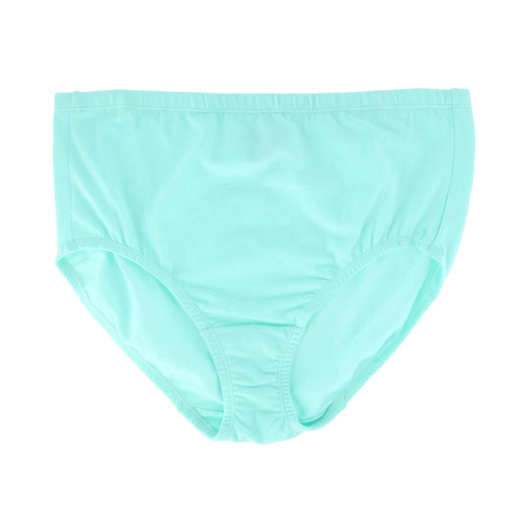 The Loom Women's Plus Size Cotton-Mesh Brief Underwear (6 Pack) 5