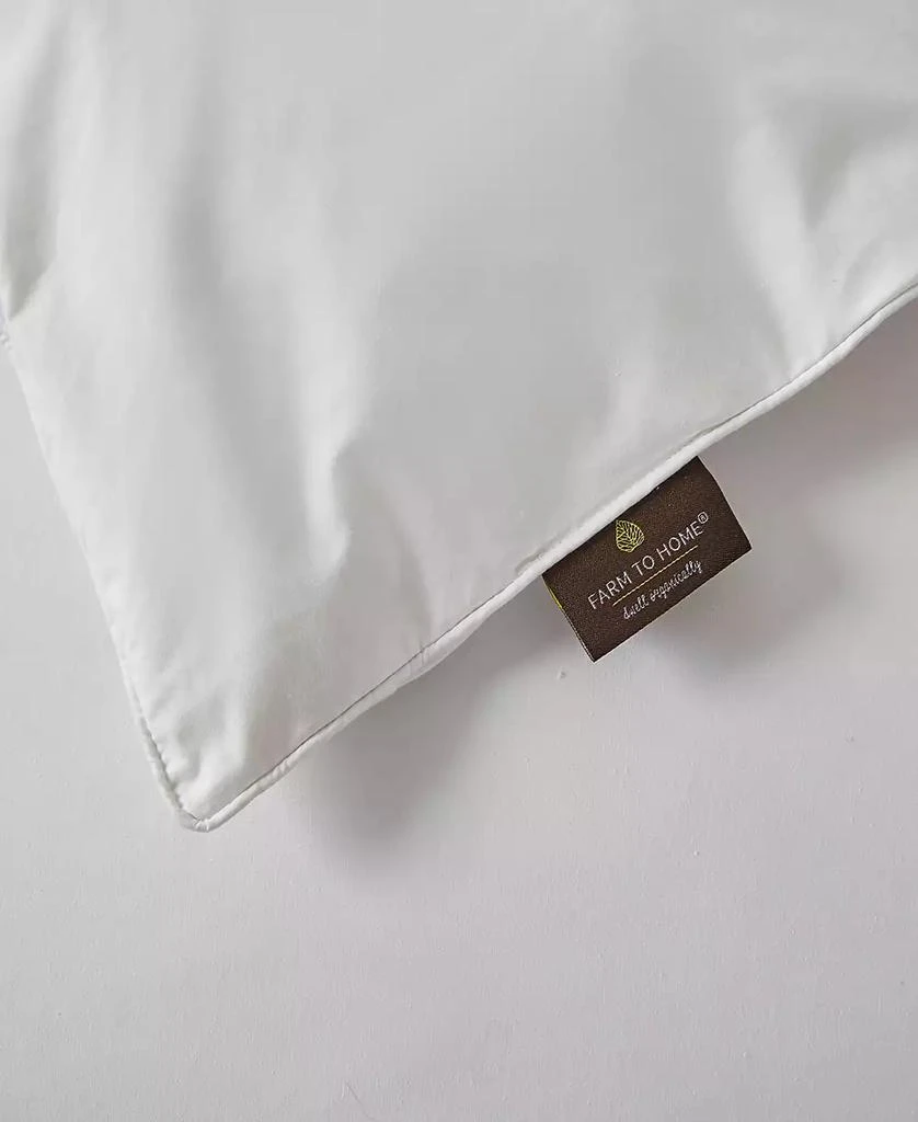 Farm to Home 25% White Down/75% White Feather All Season Comforter 2