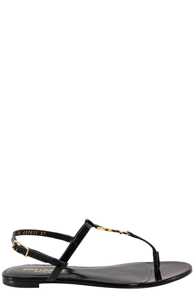 Yves Saint Laurent Saint Laurent Cassandra T-Strap Sandals 1