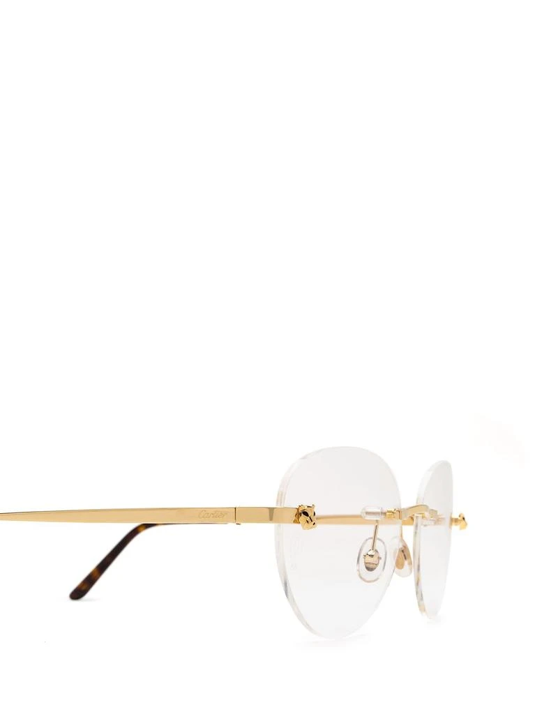 Cartier Cartier Rimless Round Glasses 3