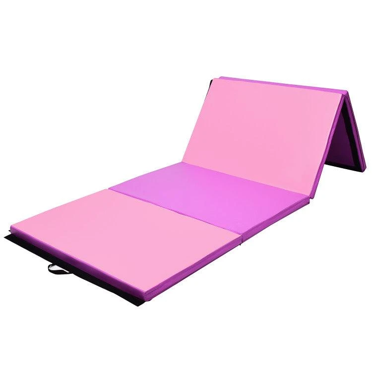 Hivvago 4 x 10 Feet Thick Folding Panel Gymnastics Mat 1