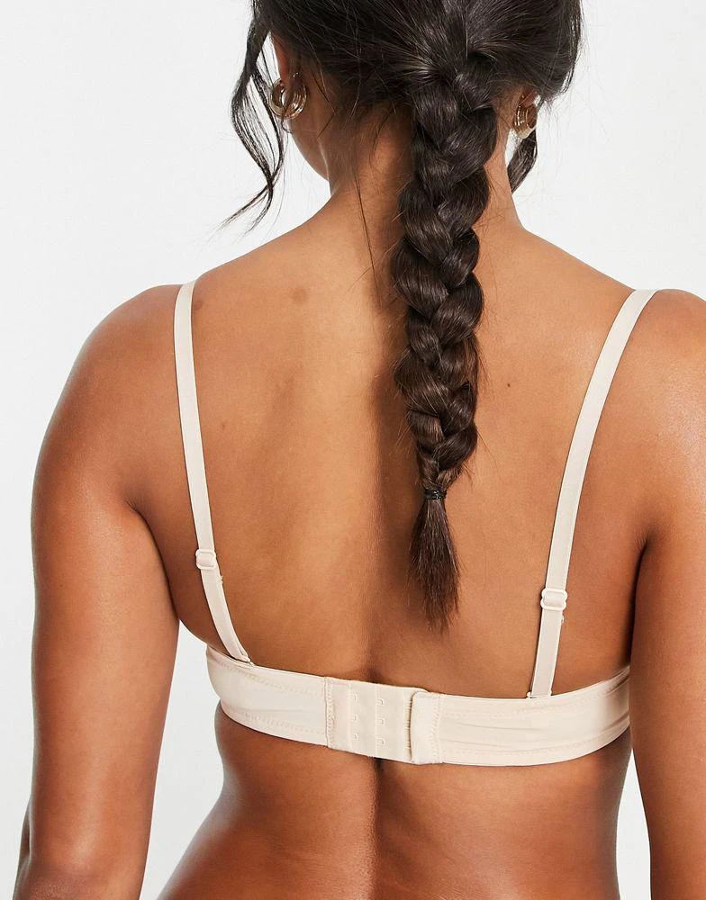 Dorina Dorina Michelle strapless bandeau bra in beige 2