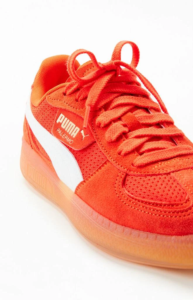 Puma Women's Red Palermo LaModa Vintage Sneakers 6