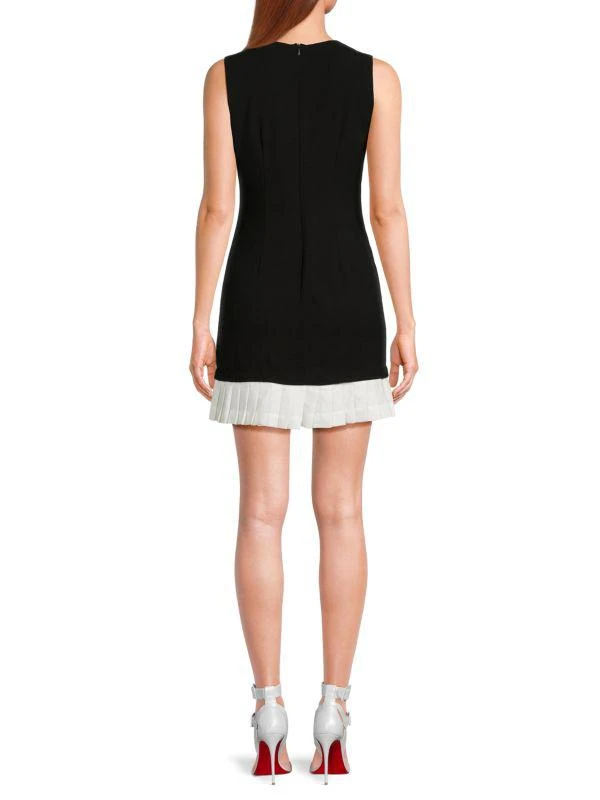 Lea & Viola Roundneck Sheath Mini Dress 2